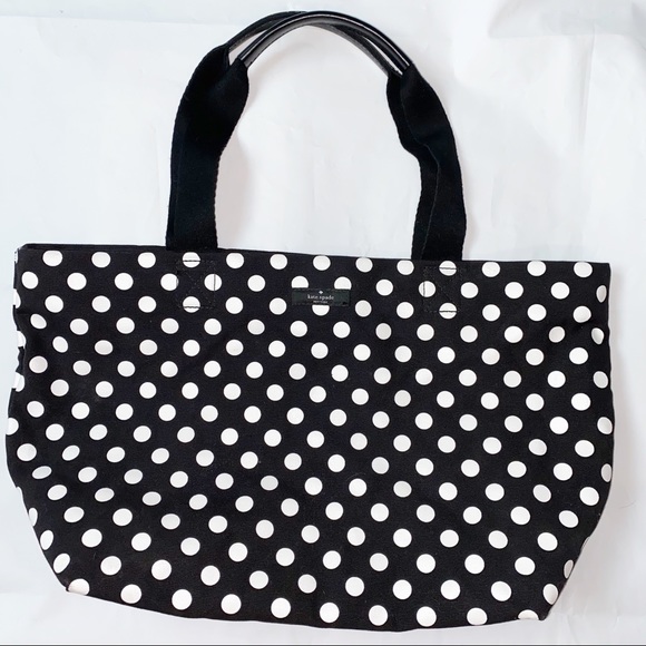 Kate Spade polka dot tote bag
